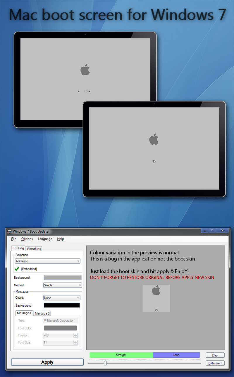 windows 7 for a mac